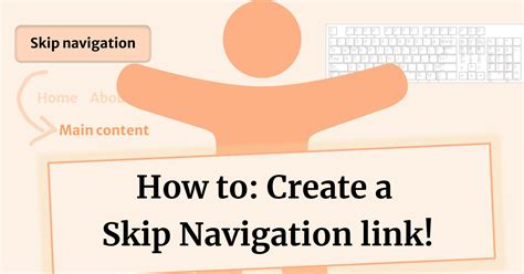 skip navigation links for keyboard.